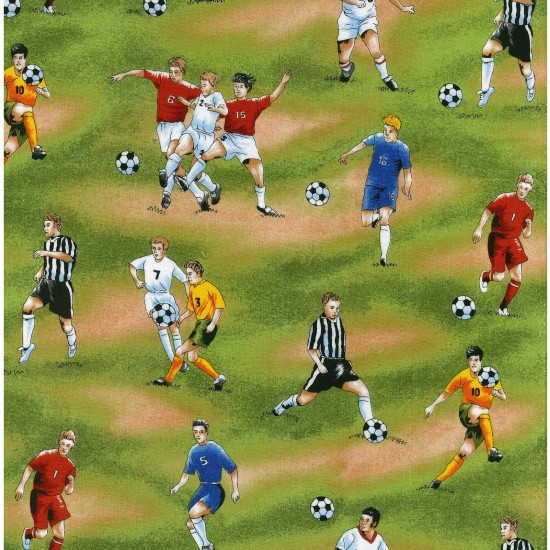 Soccer Football Players ball - Click Image to Close